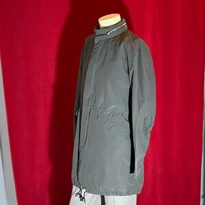 New ZARA MAN waterproof hoodie windbreaker raincoat. Color grey. Size XXL.